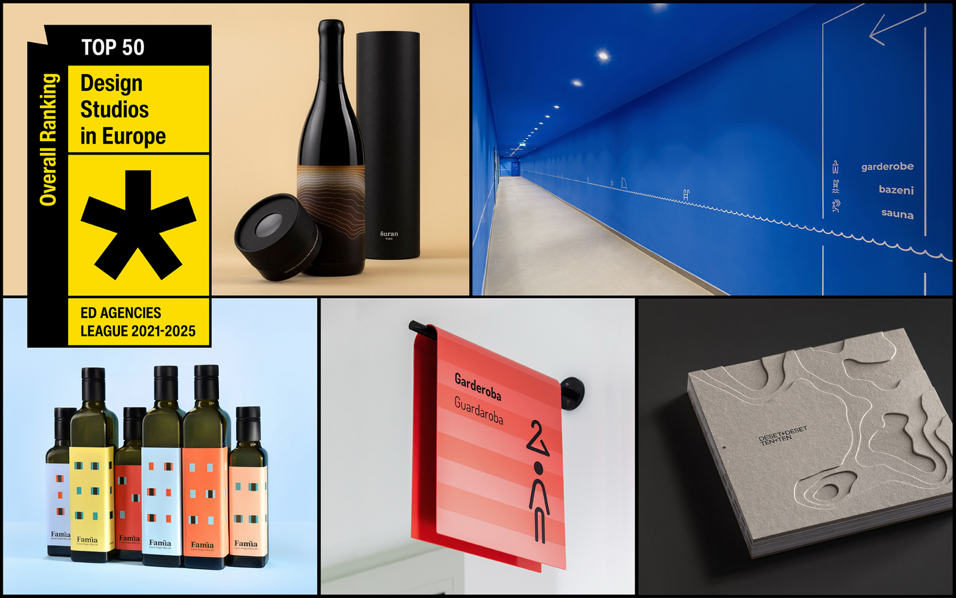 Studio Tumpić/Prenc ranked among the 50 most awarded design agencies in Europe 1