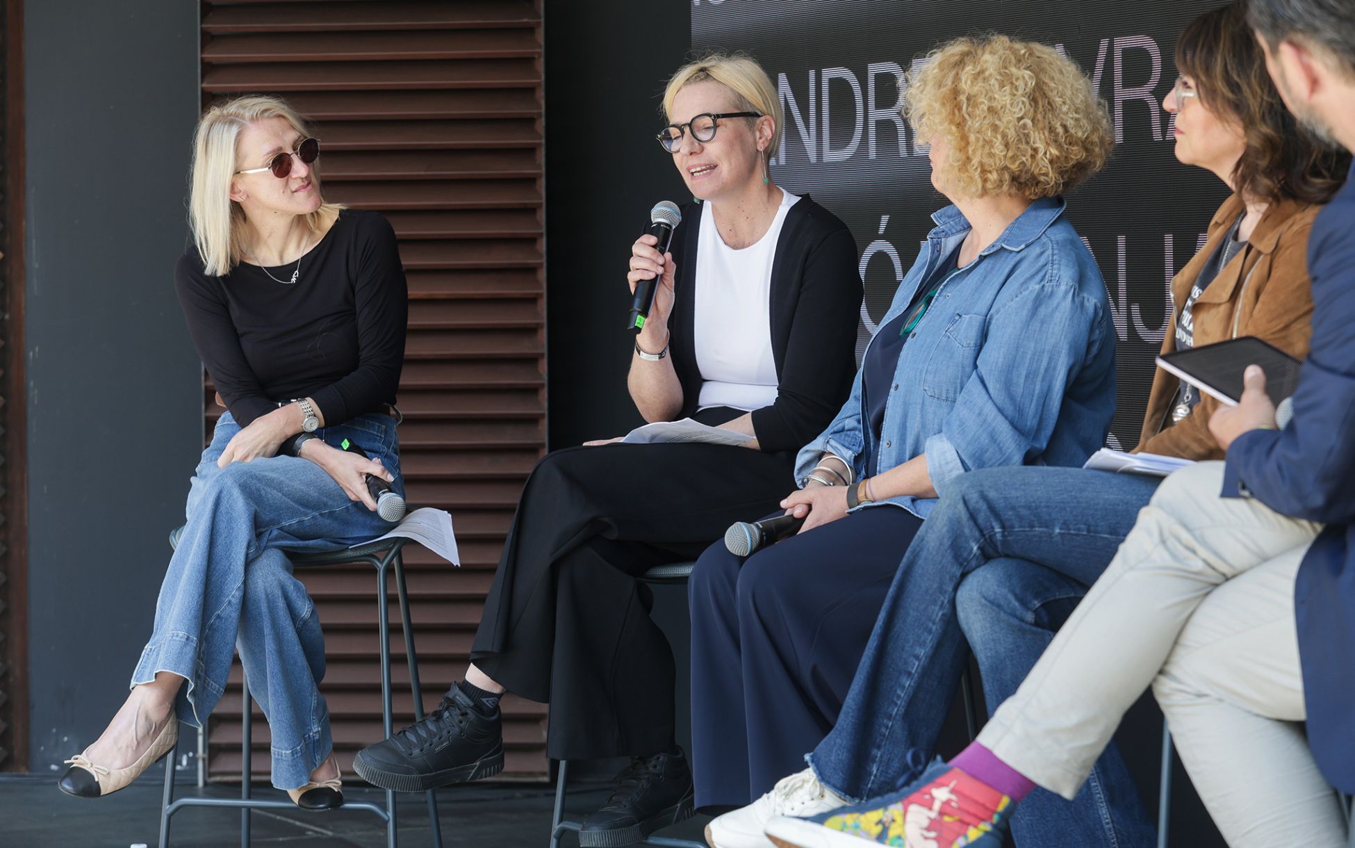 Sara Prenc Opačić at this year's Dani komunikacija 1