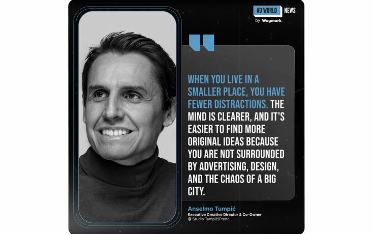 Anselmo Tumpić featured in Ad World News by Waymark