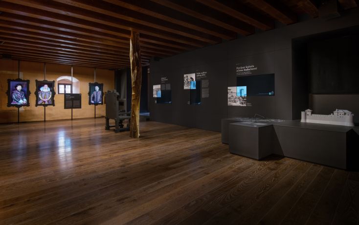 Multimedia Exhibition In Castle Morosini-Grimani